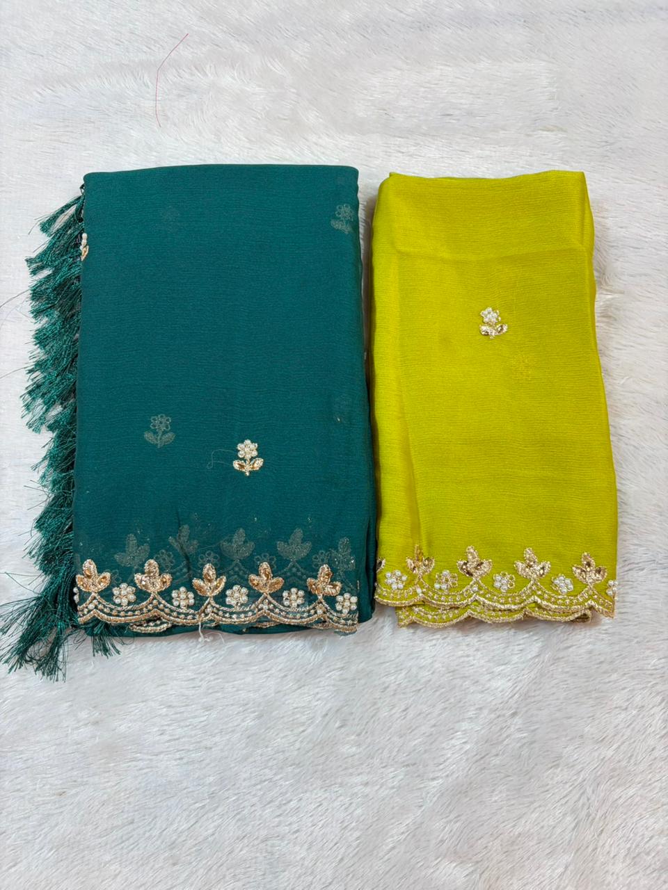 07.Viral Moti Work Sadi ( व्हायरल मोती वर्क साडी ) - Image 2