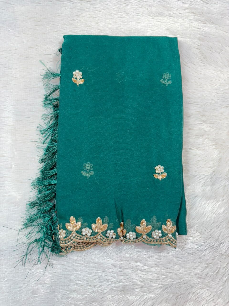07.Viral Moti Work Sadi ( व्हायरल मोती वर्क साडी ) - Image 7