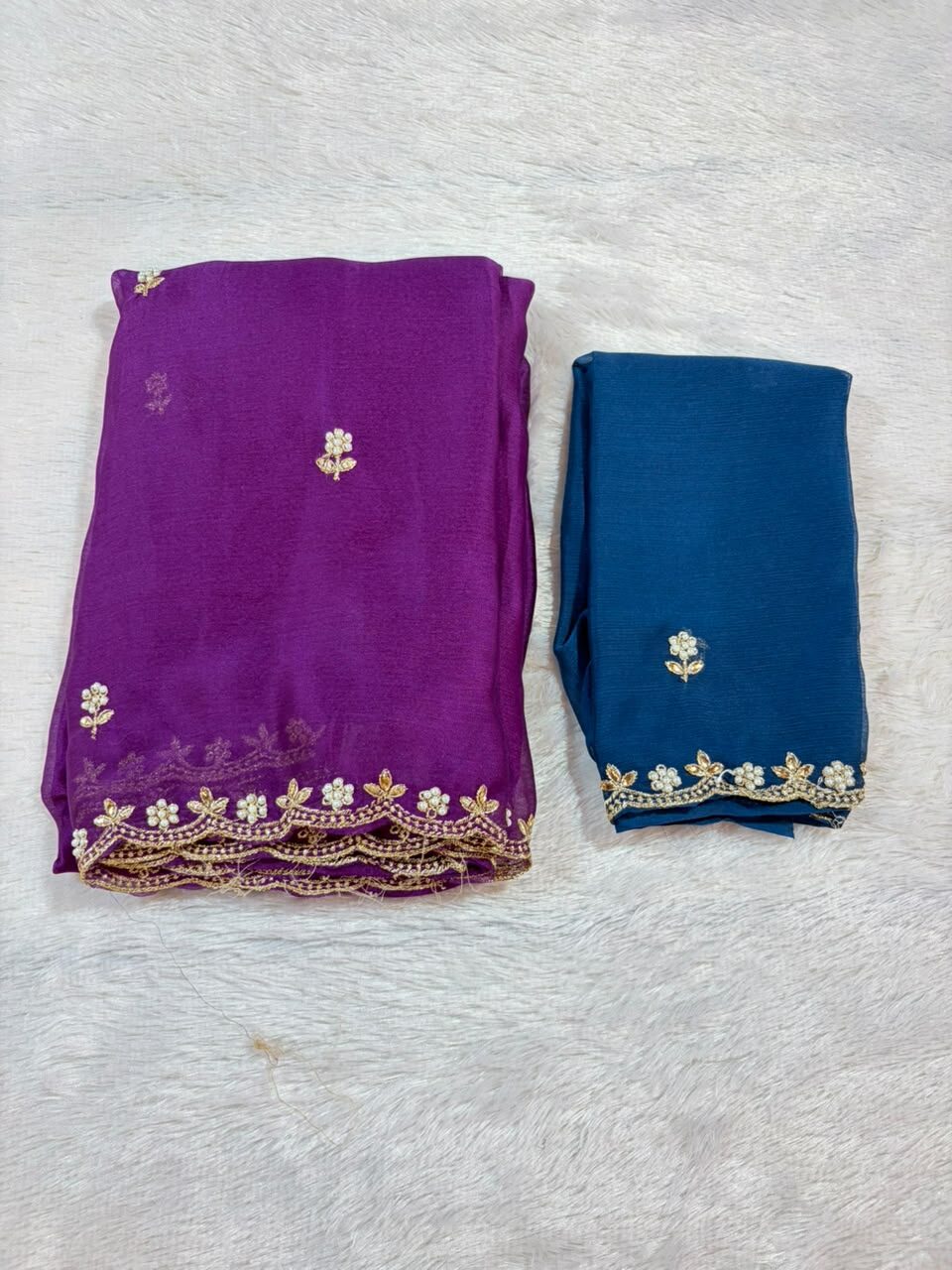 07.Viral Moti Work Sadi ( व्हायरल मोती वर्क साडी ) - Image 8