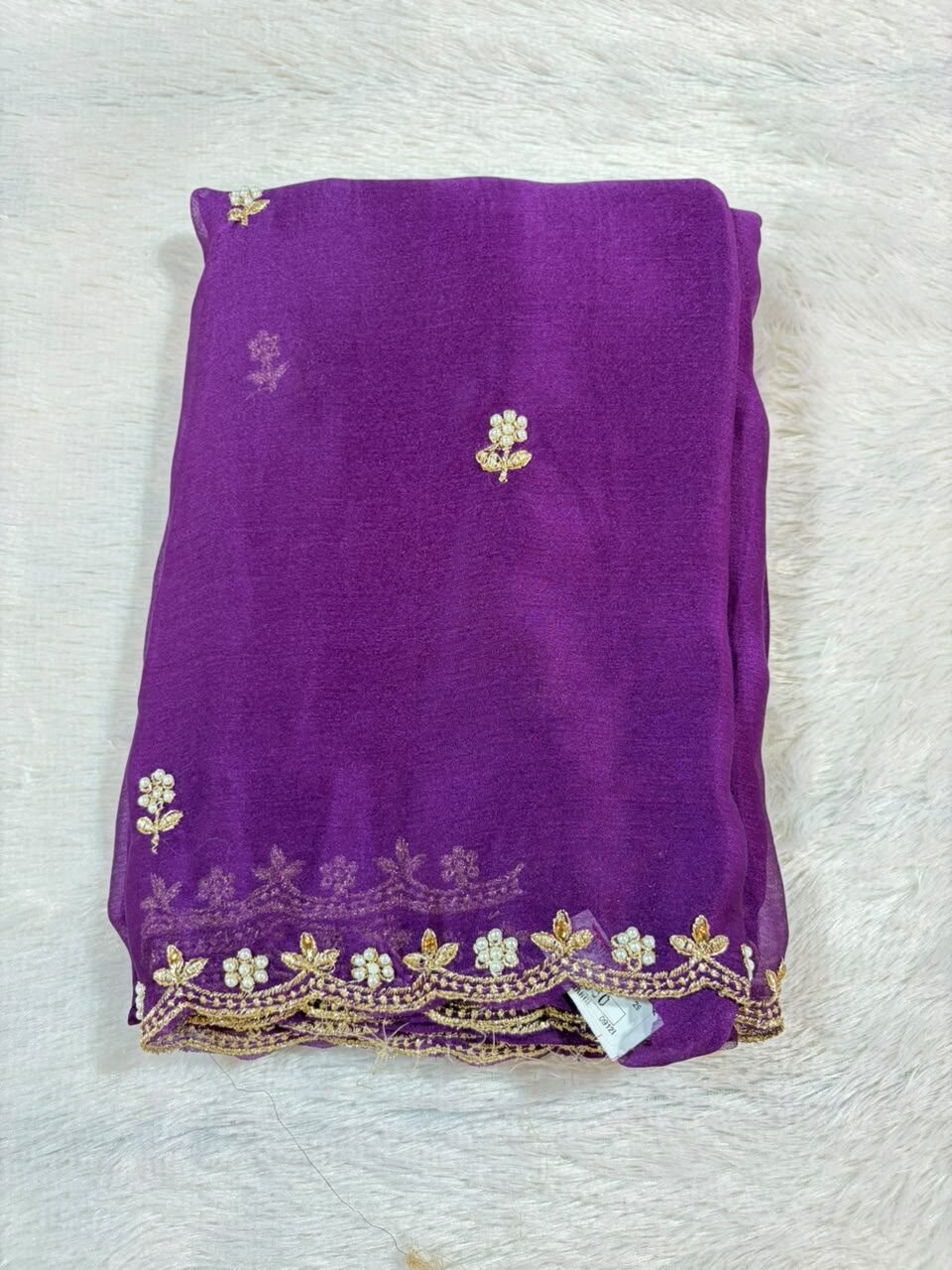 07.Viral Moti Work Sadi ( व्हायरल मोती वर्क साडी ) - Image 10