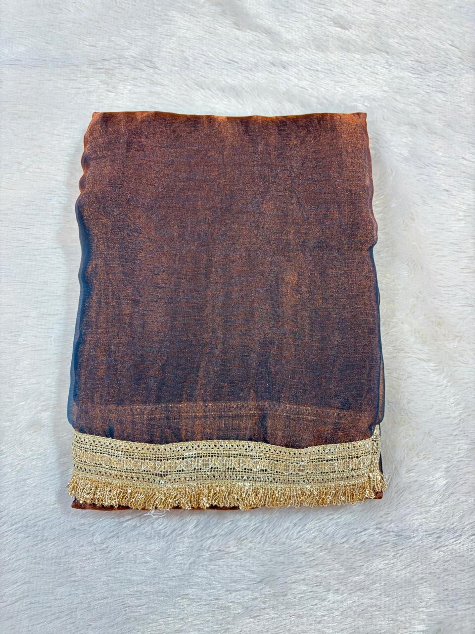 08.Chanderika Plane Sadi ( चंदेरिका प्लेन साडी ) - Image 7