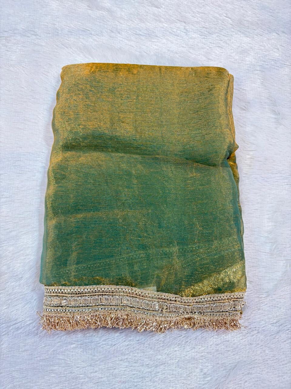 08.Chanderika Plane Sadi ( चंदेरिका प्लेन साडी ) - Image 10