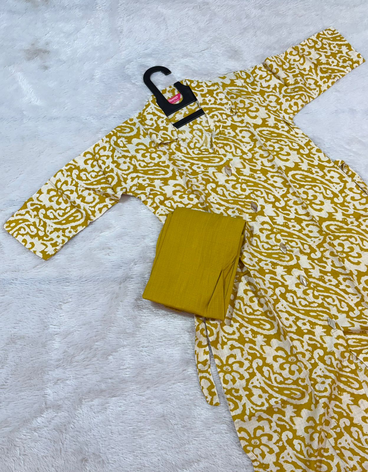 Printed Cord Set Daress ( प्रिंटेड कॉर्ड सेट ड्रेस ) - Image 3