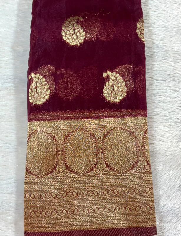 19. Original Fancy Organza Sadi ( ओरिजिनल फैंसी ऑरगंझा साडी )