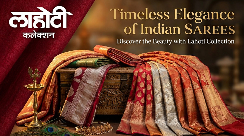 Timeless Elegance of Indian Sarees – Discover the Beauty with Lahoti Collection